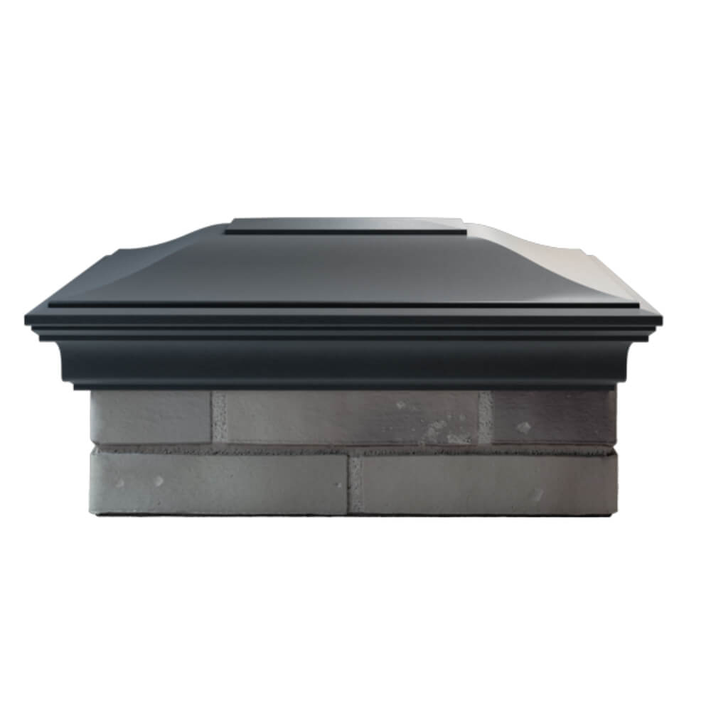 Колпак Zking Монблан Серый на столб 2х1.5 кирпича (515х385мм) в Карагае фото