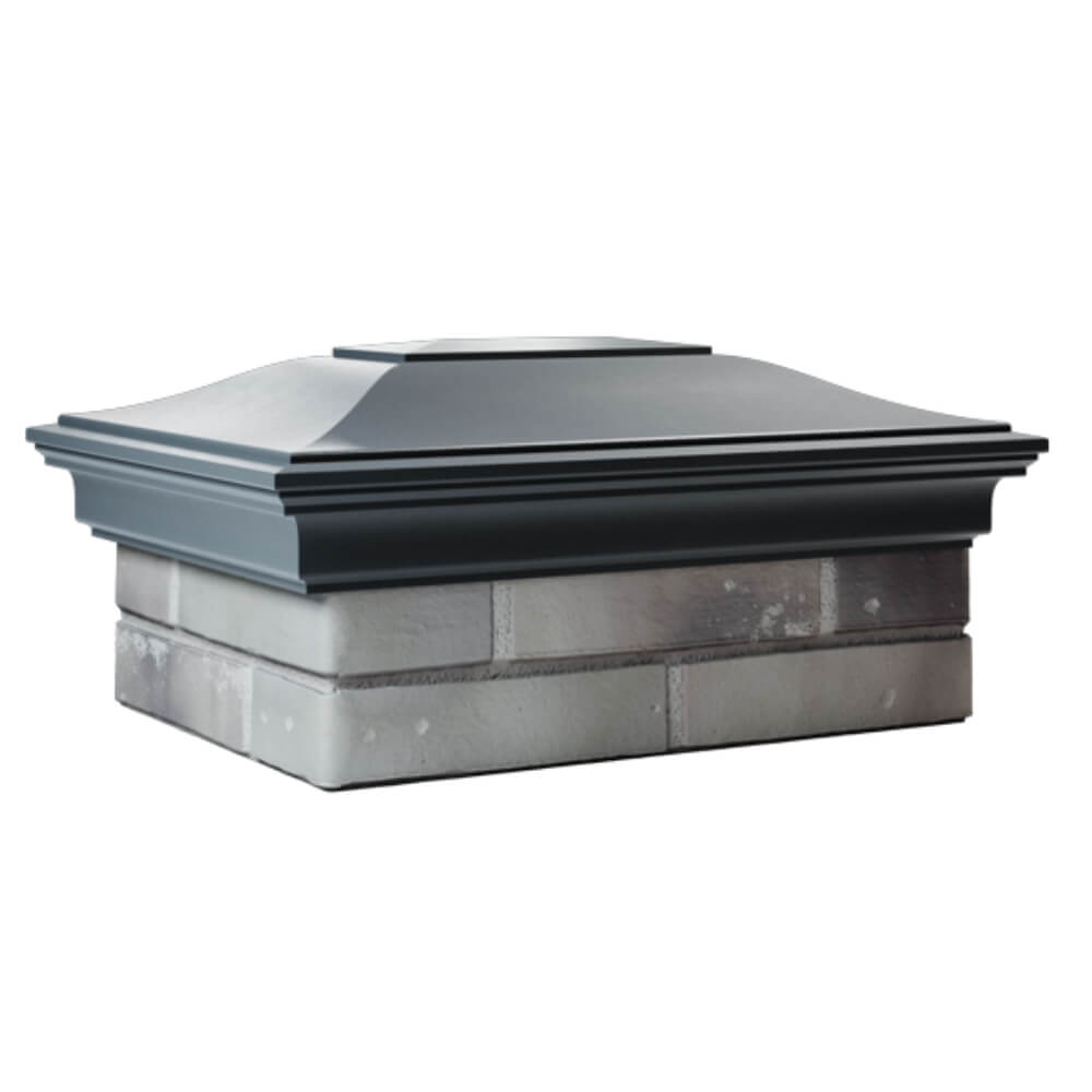 Колпак Zking Монблан Серый на столб 2х1.5 кирпича (515х385мм) в Карагае фото