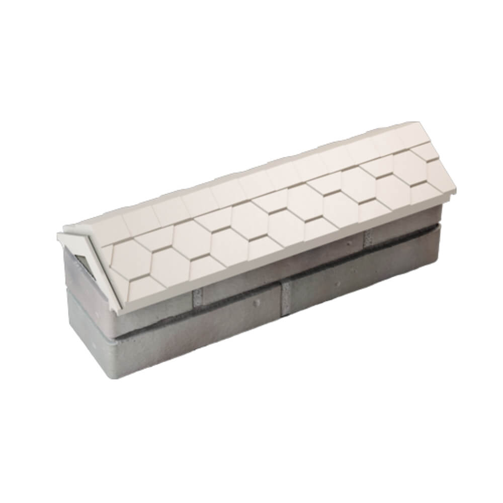 Парапет Zking Эверест Бежевый с посадкой на 0.5 кирпича (130мм) в Карагае фото