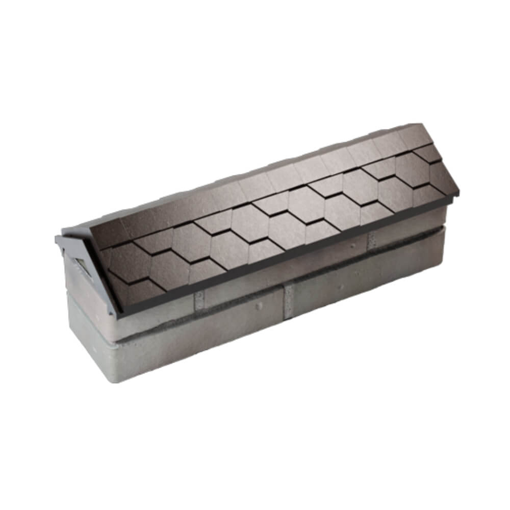 Парапет Zking Эверест Коричневый с посадкой на 0.5 кирпича (130мм) в Карагае фото