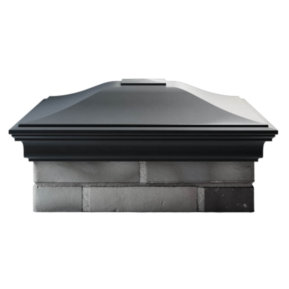 Колпак Zking Монблан Серый на столб 2х2 кирпича (515х515мм) в Карагае фото