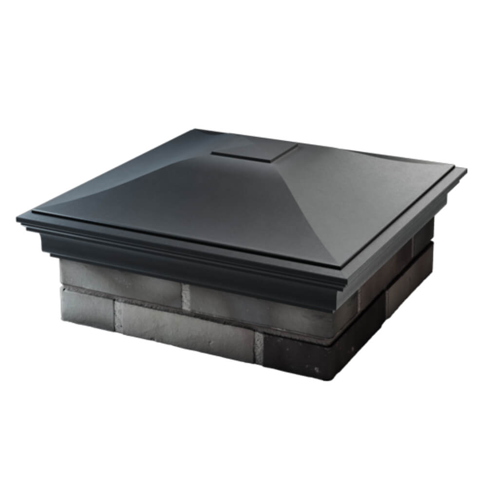 Колпак Zking Монблан Серый на столб 2х2 кирпича (515х515мм) в Карагае фото